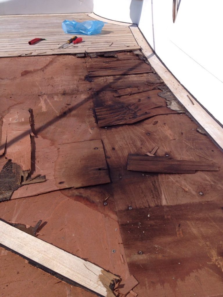 Wood Platform repair