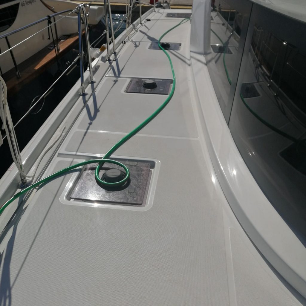 Teak boat application CEL