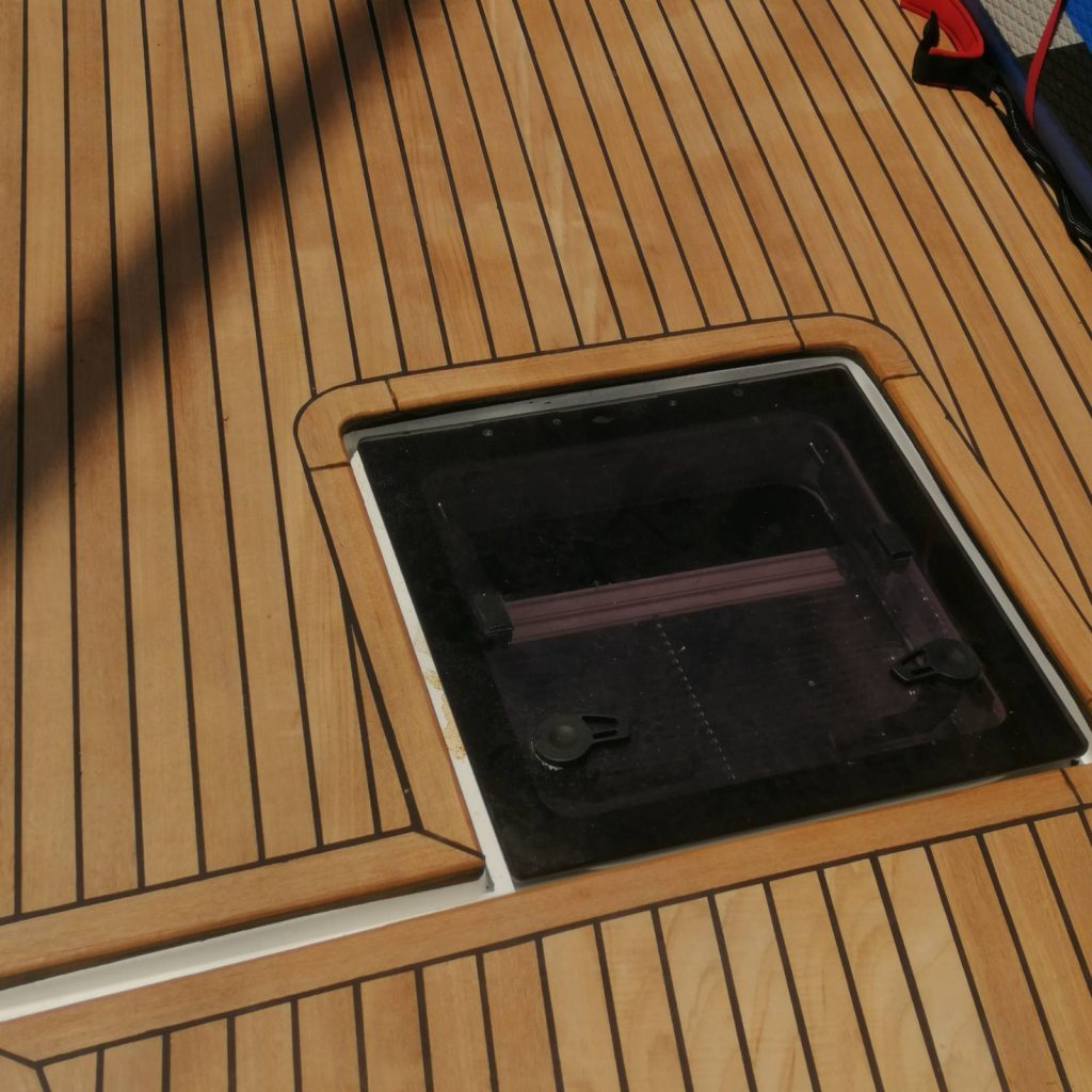 Teak boat application CEL