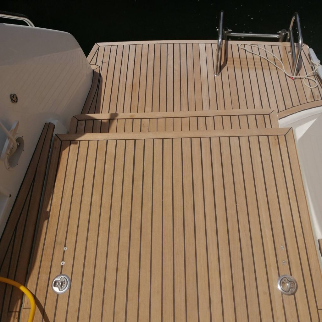 Teak boat application CEL