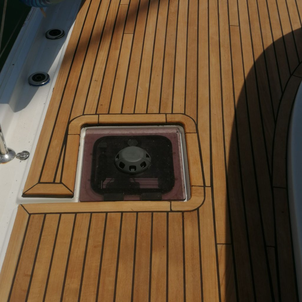 Teak boat application CEL