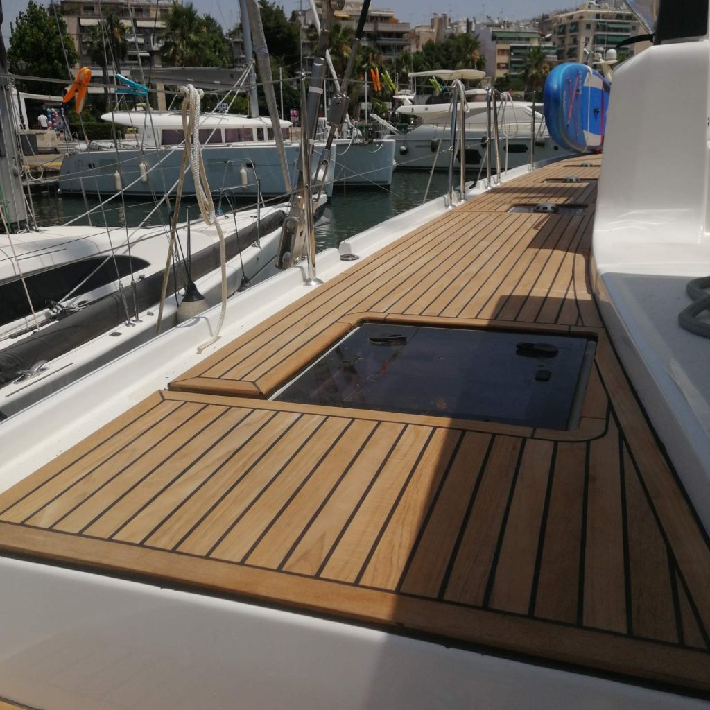 Teak boat application CEL